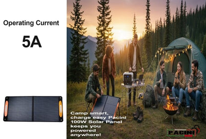 PACINI SOLAR PANEL 100W