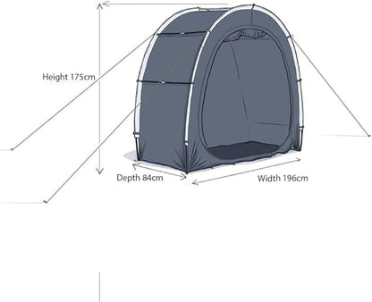 STORAGE TENT FOR CARAVAN/MOTORHOME