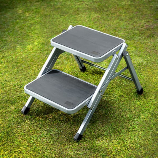 FOLDABLE STEEL DOUBLE STEP