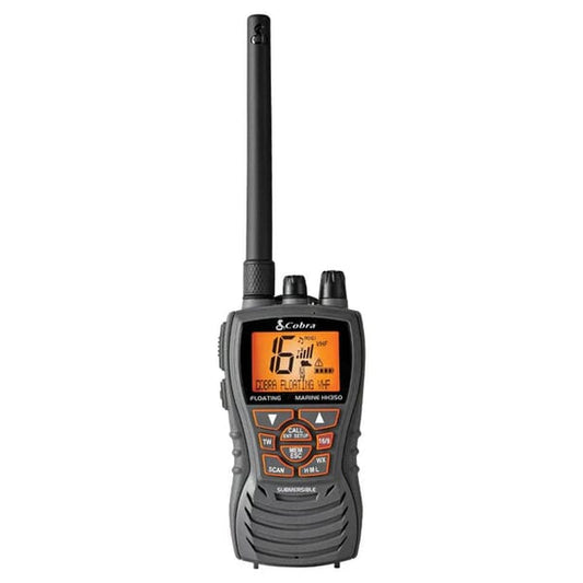 COBRA MR HH350 FLT EU HANDHELD VHF RADIO - FLOATING - 6 WATT