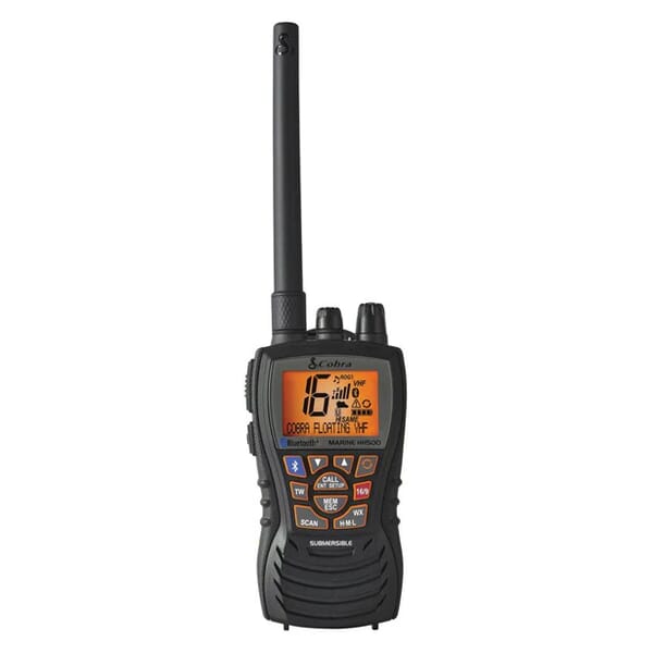 COBRA MR HH500 FLT BT EU HANDHELD VHF RADIO - FLOATING - 6 WATT - BLUETOOTH