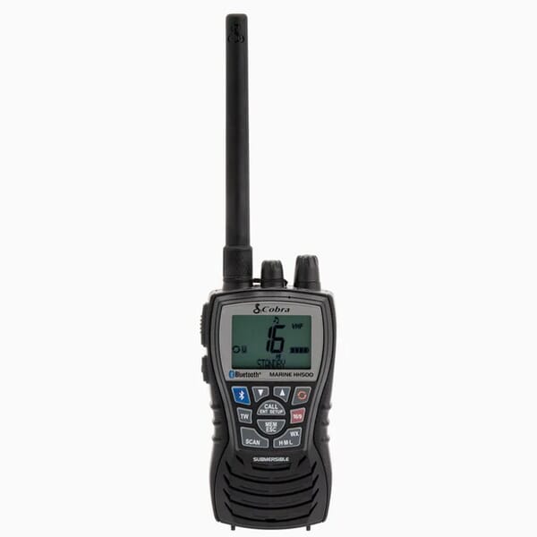 COBRA MR HH500 FLT BT EU HANDHELD VHF RADIO - FLOATING - 6 WATT - BLUETOOTH