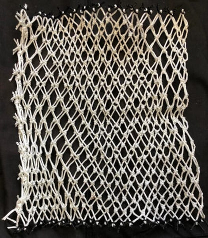 NYLON ENTRANCE NETTING ROLL - WHITE -  210/72 -  2000 MESHES LONG - 8.5 MESHES DEEP