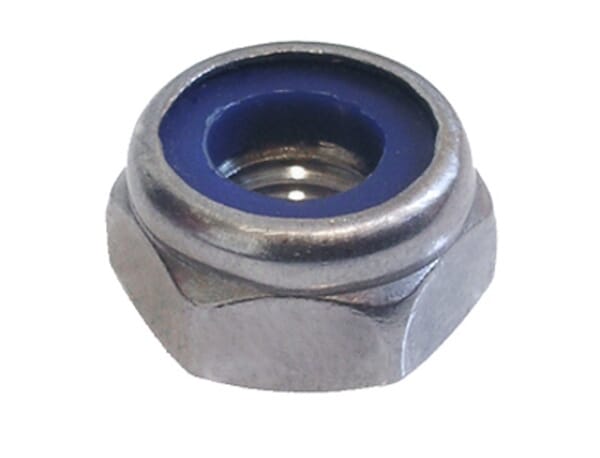 STAINLESS STEEL NYLOCK NUTS - NYLON INSERT SELF LOCKING NUT - SOLD INDIVIDUALLY