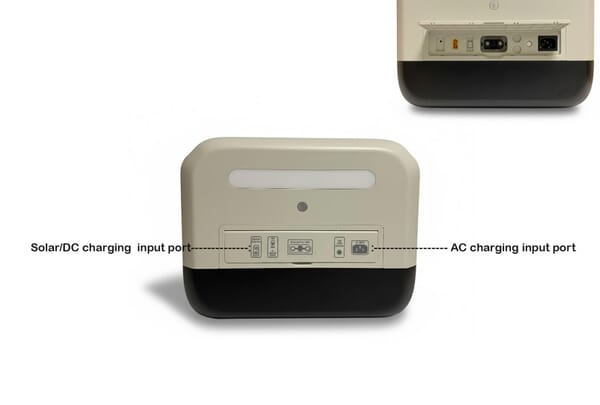 Pacini Portable Power Station Capacity 1024Wh, 3 outlets, 1200W