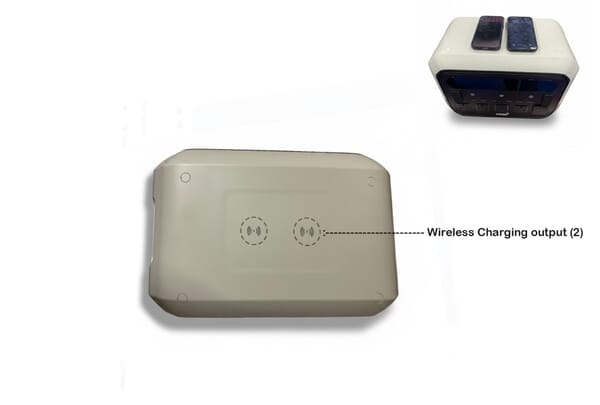 Pacini Portable Power Station Capacity 2048Wh, 4 outlets,2400W