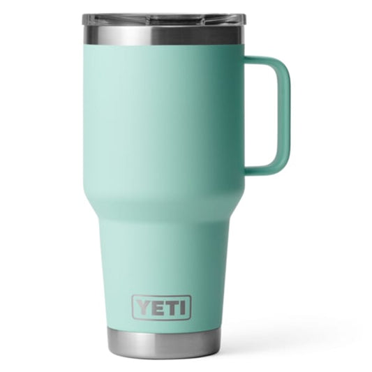 YETI RAMBLER 20OZ TRAVEL MUG SEAFOAM