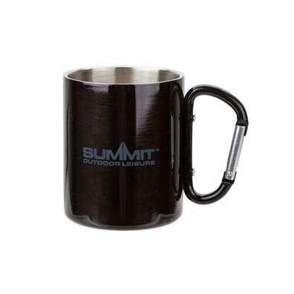 SUMMIT CARABINER HANDLE MUG - STAINLESS STEEL - 300ml