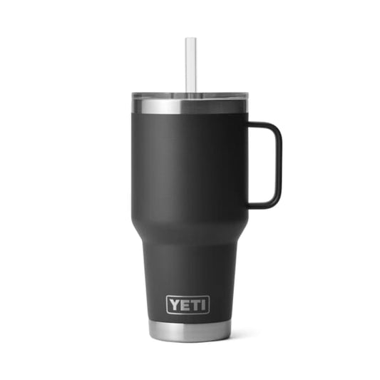 YETI RAMBLER 35OZ STRAW MUG BLACK