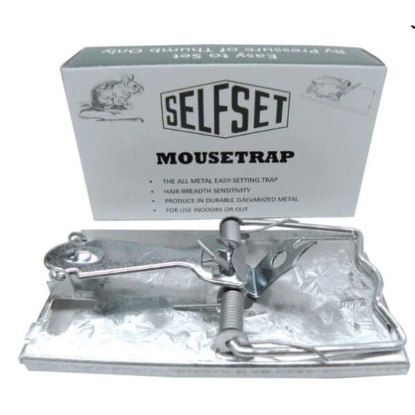 Self Set Mouse Trap - Steel