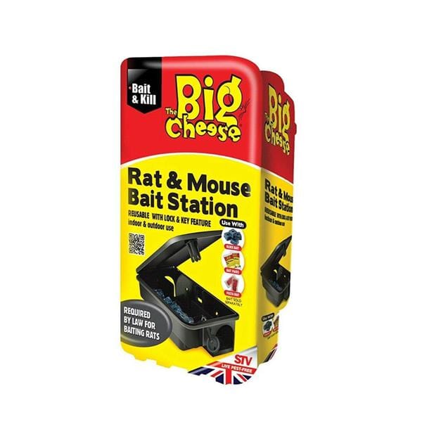 Big Cheese Mouse & Rat Bait Station - Plastic