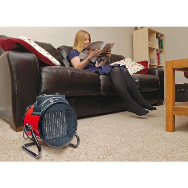 230V PTC Electric Space Heater, 2.8kw, 9550 BTU