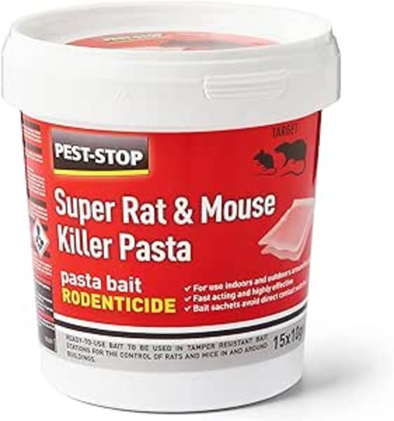Super Rat & Mouse Killer Pasta 15 x 10g Scahets