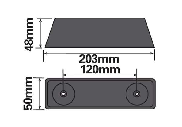 BUFFER BLOCK 115X50.8MM