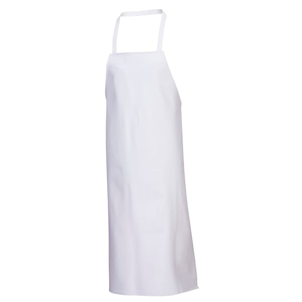 White Food Industry Waterproof Apron