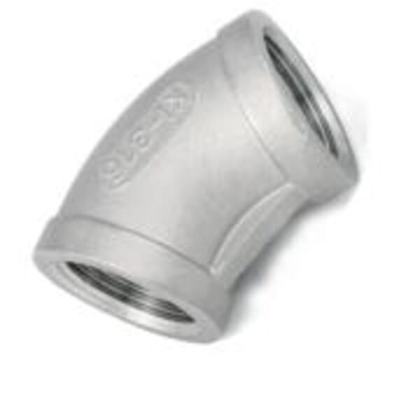 Stainless Steel Elbow BSP 45 Degree 316 150Lb (0074)