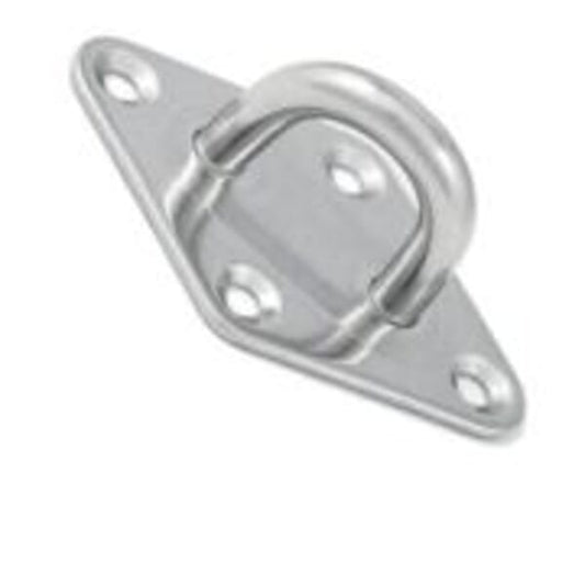 Eye Plate with Ring 60mm Stainless A2 Type A (8265)