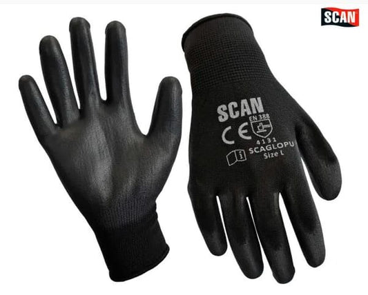 Glove Grip Pu Coated Scan