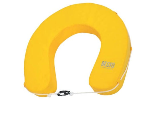 Lifebuoy Horseshoe Yellow Wipe Clean