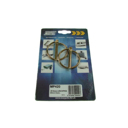 Linch Pin 6Mm(1/4") Pk2
