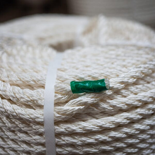 Rope Nylon 3Std White per Coil or per Metre