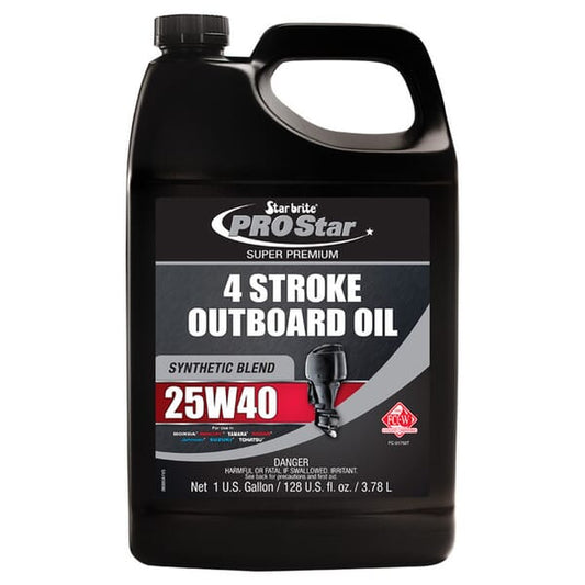 4 Stroke Synthetic Outboard Oil 25W40