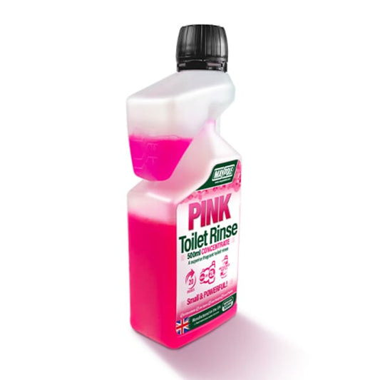 Toilet Rinse 500ml Concentrate Superior Pink
