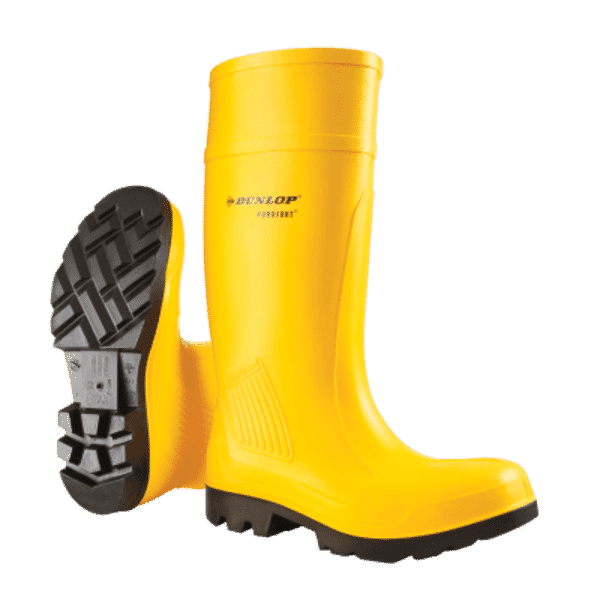Dunlop Wellington Safety Purofort Yellow